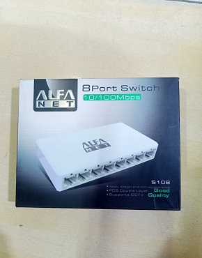 Hub Lan Alfa 8 Port