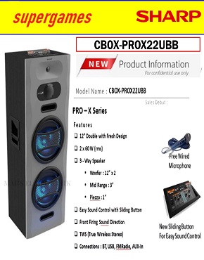 Sharp PROX22UBB